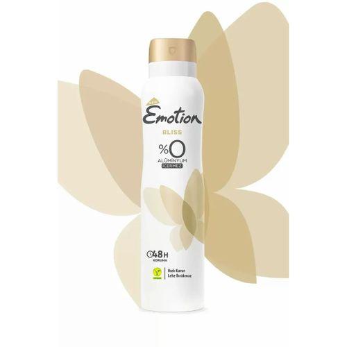 Emotion Bliss Kadın Vegan Deodorant 150 Ml Hızlı Kurur , Leke Bırakmaz