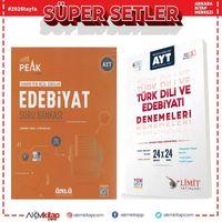 Ünlü Yayıncılık AYT Edebiyat Best Peak Soru ve Limit Türk Dili Edebiyatı Deneme Seti 2 Kitap