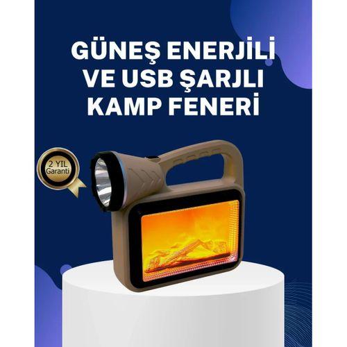 Solar Alev Lambası – Kamp, Bahçe Ve Dış Mekan İçin