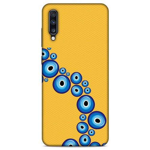 Nazarium (14) Desenli Silikon Kapak Samsung Galaxy A70 Kılıf