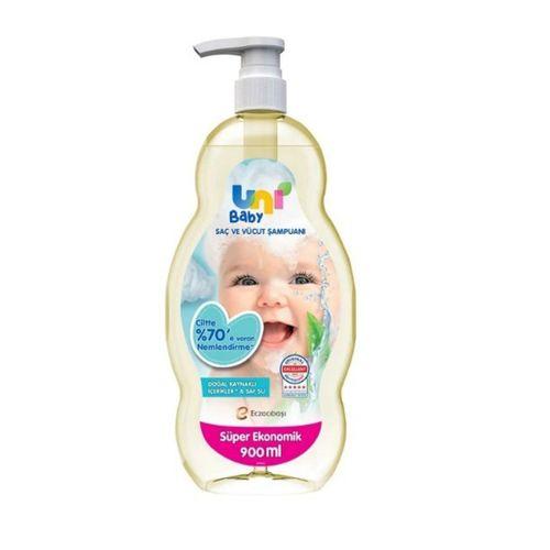 Uni Baby Bebek Saç Ve Vücut Şampuanı 900 ml