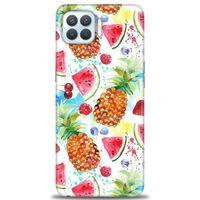 Oppo A73 Kılıf HD Baskılı Kılıf - Meyveler + Tam Ekran Koruyucu