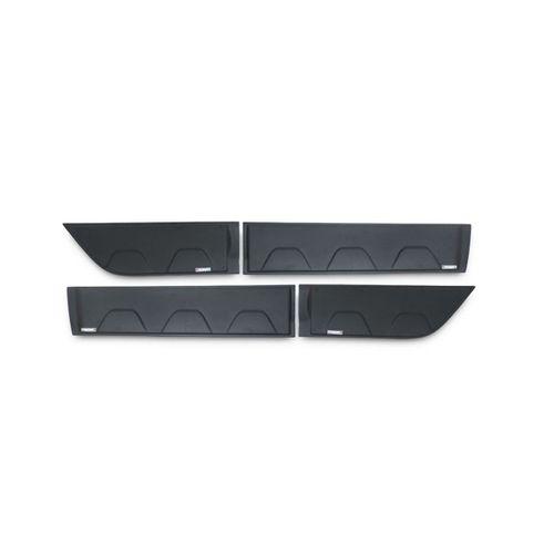 DACIA SANDERO 2012 Set 4 Parça Kapı Kaplama Siyah Mat Asa Kum Desen Standart