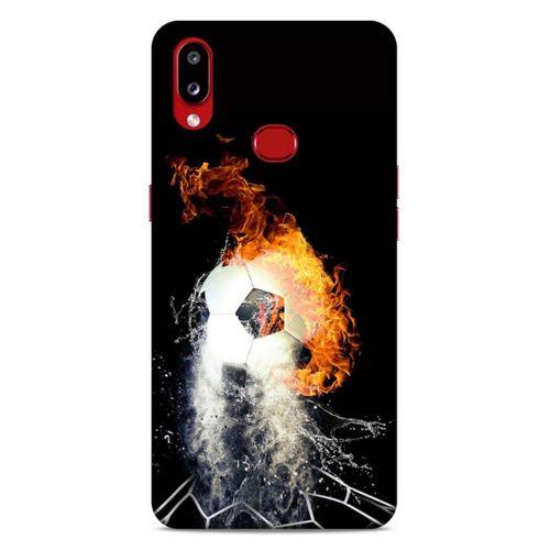 Lopard Samsung Galaxy A10s Uyumlu Kılıf FireX (35) Fit Design Kılıf Futbol