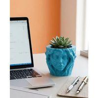 Modern Ev Dekoru İçin Kadın Yüzü Ağaç Tasarımlı Dekoratif Vazo