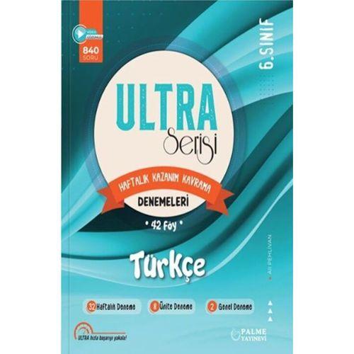6. Sınıf Türkçe Ultra Serisi Denemeleri 42 Föy Palme Yayınları