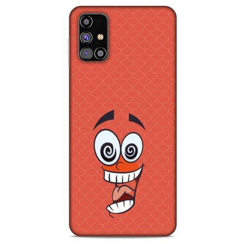 Emojix (1) Samsung Galaxy M31s Kılıf Silikon Kapak Desenli