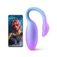 Magic Flamingo Max Telefon Kontrollü Giyilebilir Vibratör Mavi