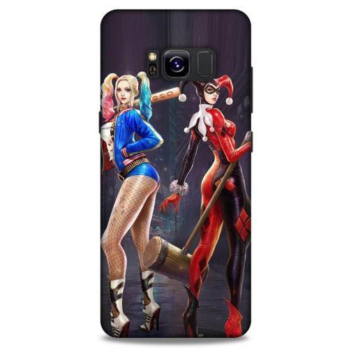 Samsung Galaxy S8 Uyumlu Kılıf Harley Quinn (19) Kılıfları Kestane