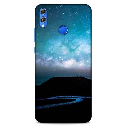 Lopard Huawei Honor 8x Uyumlu Kılıf Gece'S (19) Kılıfları Cam Göbeği