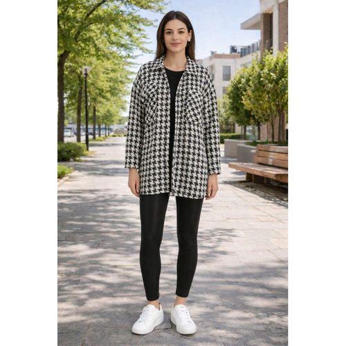 ALEXANDERGARDI DESENLİ OVERSİZE CEKET (B21-200206)