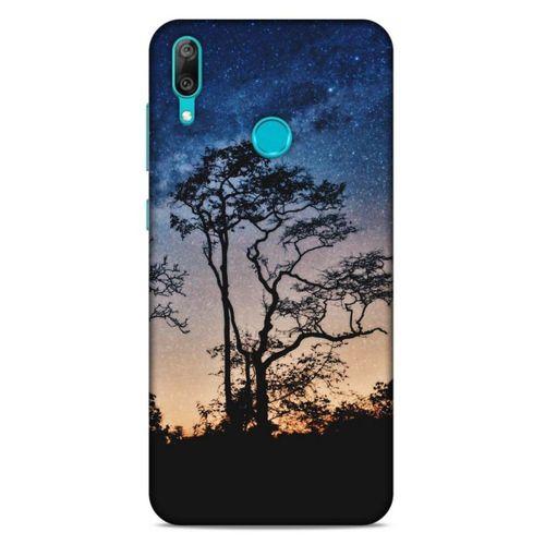 Lopard Huawei Y7 Prime 2019 Uyumlu Kılıf Gece'S (23) Ultra Koruma Kılıfı Mavi