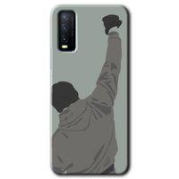 Vivo Y11s Kılıf HD Desen Baskılı Arka Kapak + Temperli Cam - Artwork Wide