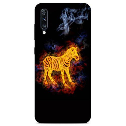 Lopard Samsung Galaxy A70 Uyumlu Kılıf FireX (3) Kapak Zebra