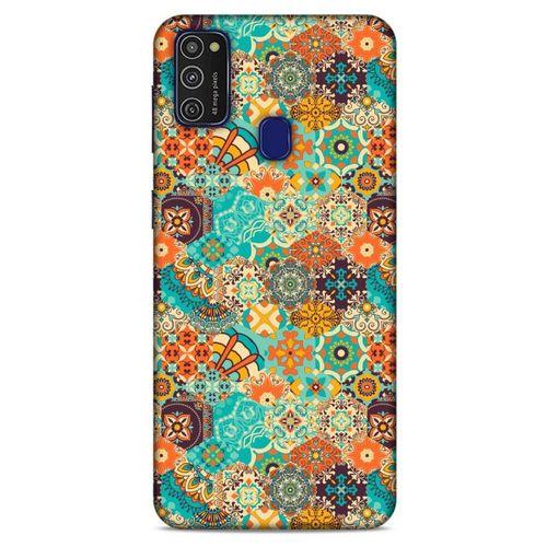 Ethnic Culture (62) Samsung Galaxy M21 Kılıf Silikon Kapak Desenli