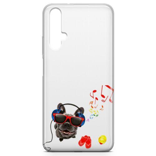 Huawei Nova 5t Kılıf Entel Köpek Arka Kapak Koruma Desenli Full Koruyucu