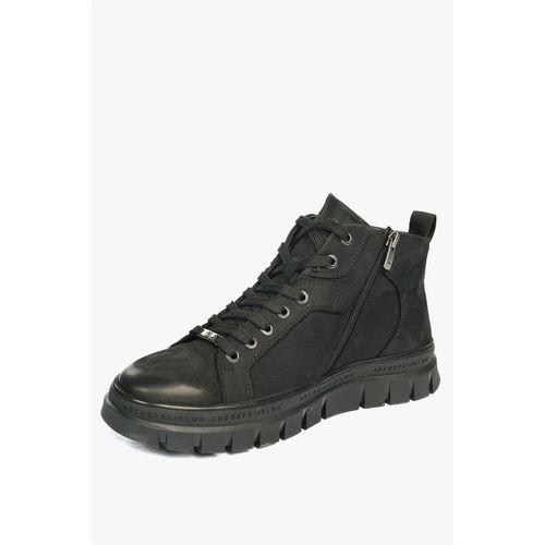 Hammer Jack Hakiki Deri Derry Siyah Torje Erkek Bot