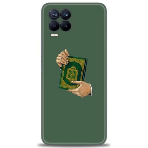 Realme 8 Kılıf HD Baskılı Kılıf - Warning + Tam Ekran Koruyucu
