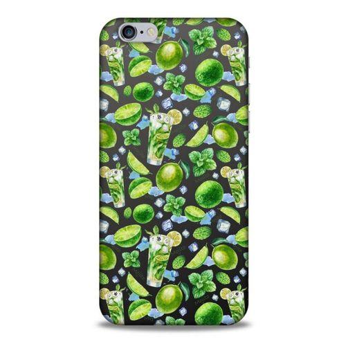 Frutix Lime 01 Apple Iphone 6 Kılıf Desenli Silikon