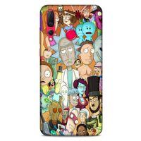 Huawei P Smart Z Uyumlu Kılıf Rick And Morty (35) Fit Design Kılıf Cop Rick