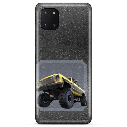 Lopard Huawei Y5P Uyumlu Kılıf PickUpX (22) Tam Koruma Kılıfı Sarı Siyah
