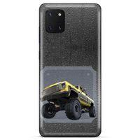Lopard Huawei Y5P Uyumlu Kılıf PickUpX (22) Tam Koruma Kılıfı Sarı Siyah
