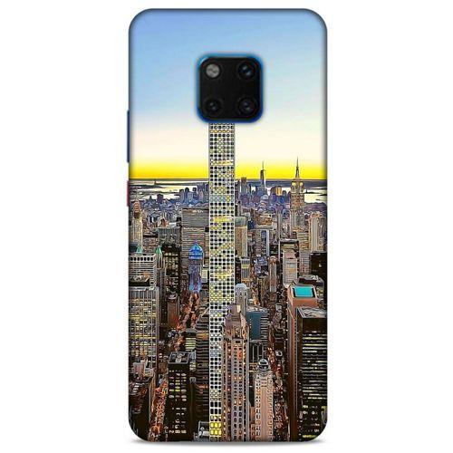 Huawei Mate 20 Pro Kılıf Dünya Mimarisi (43) Thin Fit Kılıf 432 Park Caddesi