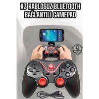 Game Stick Android Uyumlu Gamepad X3 Standlı Oyun Kolu Bluetooth Bağlantılı