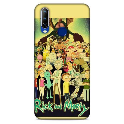General Mobile GM 10 Uyumlu Kılıf Rick And Morty (38) Neo Hybrid Kılıf Rick Sanchez