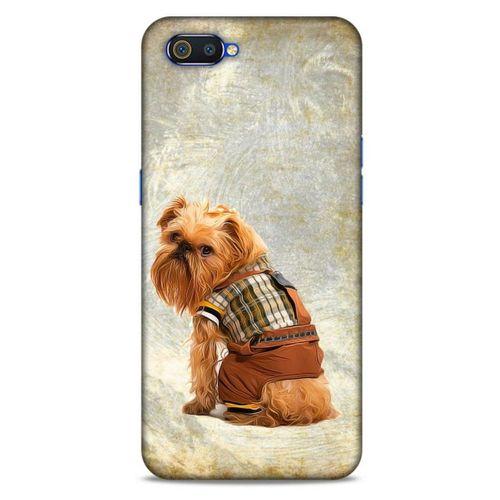 Oppo Realme C2 Kılıf Köpek Kıyafetleri (25) Antişok Kapak Brussels Griffon Sweatshirt