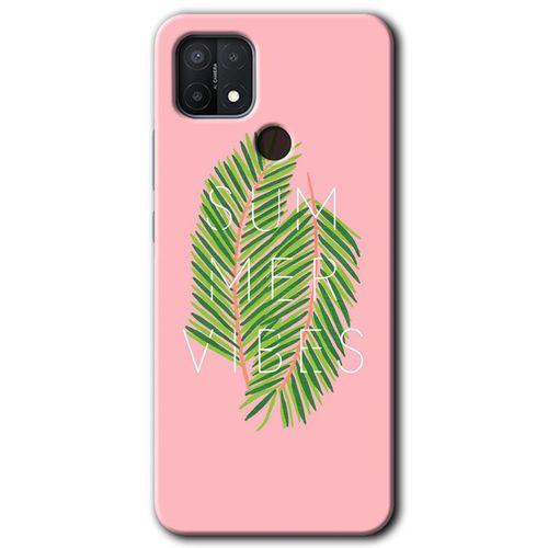 Oppo A15 Kılıf Baskılı Arka Kapak - Summer Vibes +Tam Ekran Koruyucu