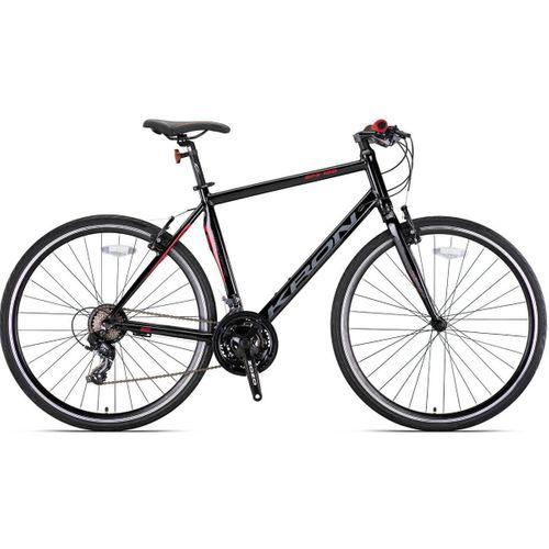 Kron SPX100 28 Jant Trekking Bisiklet Siyah - Kırmızı/Füme 51 cm