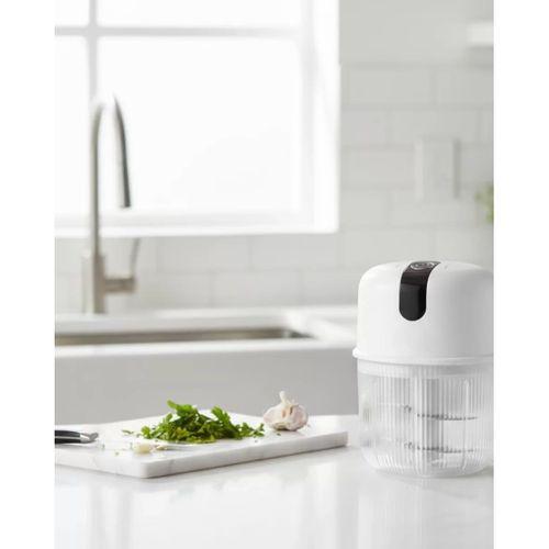 Şarjlı Mini Sarımsak Doğrayıcı Usb Şarjlı 250 Ml