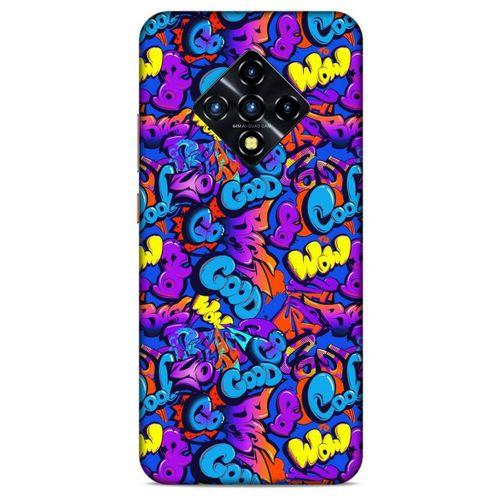 Lopard İnfinix Zero 8 Uyumlu Kılıf Graffitix (20) Koruyucu Kılıf