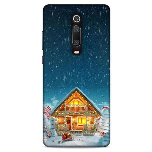 Xiaomi Redmi K20 Kılıf Snowix (8) Baskılı Kılıf Lacivert