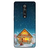 Xiaomi Redmi K20 Kılıf Snowix (8) Baskılı Kılıf Lacivert