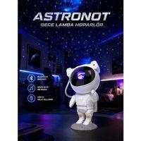 Projeksiyon Astronot Lamba Speaker Sevimli Astronot Bluetooth Hoparlör Yeni Nesil