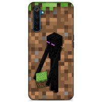 Lopard Oppo Realme 6 Uyumlu Kılıf PiXel (26) Tpu Silikon Kılıf Kahverengi MC