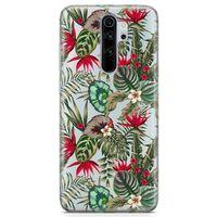 Xiaomi Redmi Note 8 Pro Kılıf Güney Amerika Bahçe Arka Kapak Koruma Desenli Full Koruyucu