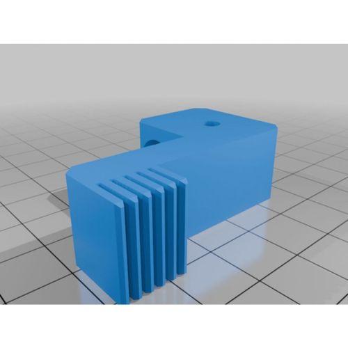 Bambu Hotend Soğutucu Bloğu için Komparatör Saati Montaj Aparatı 3D Baskı (Bu ürün Sadece Plastik parçadır - Almadan Önce Soru Sorabilirsiniz)