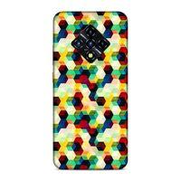 Lopard İnfinix Zero 8 Uyumlu Kılıf Geometrix (57) Telefon Kılıfı