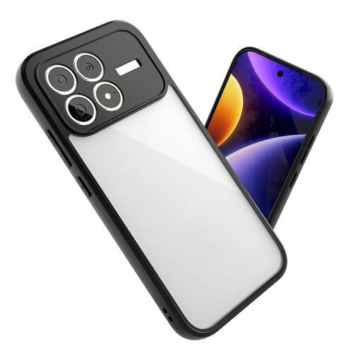 Xiaomi Poco F8 Pro Kılıf Kamera Korumalı Şeffaf Arka Yüzey Zore New Roll Kapak