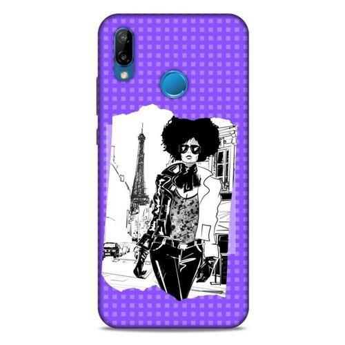 Sokak Modası 43 Huawei P20 Lite Kılıf Desenli Silikon