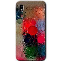 Galaxy A2 Core Kılıf HD Desen Baskılı Arka Kapak - Wet Bubbles