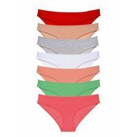 7 adet Süper Eko Set Likralı Kadın Slip Külot Set 8