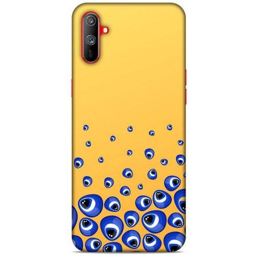 Nazarium (18) Desenli Silikon Kapak Oppo Realme C3 Kılıf