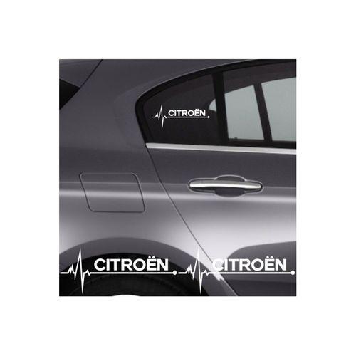 Citroen C5 Için Yeni Uyumlu Aksesuar Oto Ritim Sticker 2 Adet 20*9 Cm
