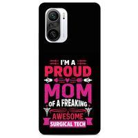 Xiaomi Redmi K40 Uyumlu Kılıf Pembe Delisi (48) Bumper Kılıf Writing