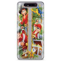 Samsung Galaxy A80 Kılıf Karayip Korsanları Arka Kapak Koruma Desenli Full Koruyucu