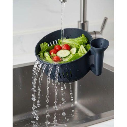 Çok Amaçlı Sebze Yıkayıcı Ergonomik Tasarım Süzgeçli Mutfak Kabı